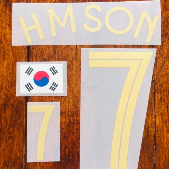 2020/21 Nike South Korea #7 SON Home Name set with - Picture 1 of 2